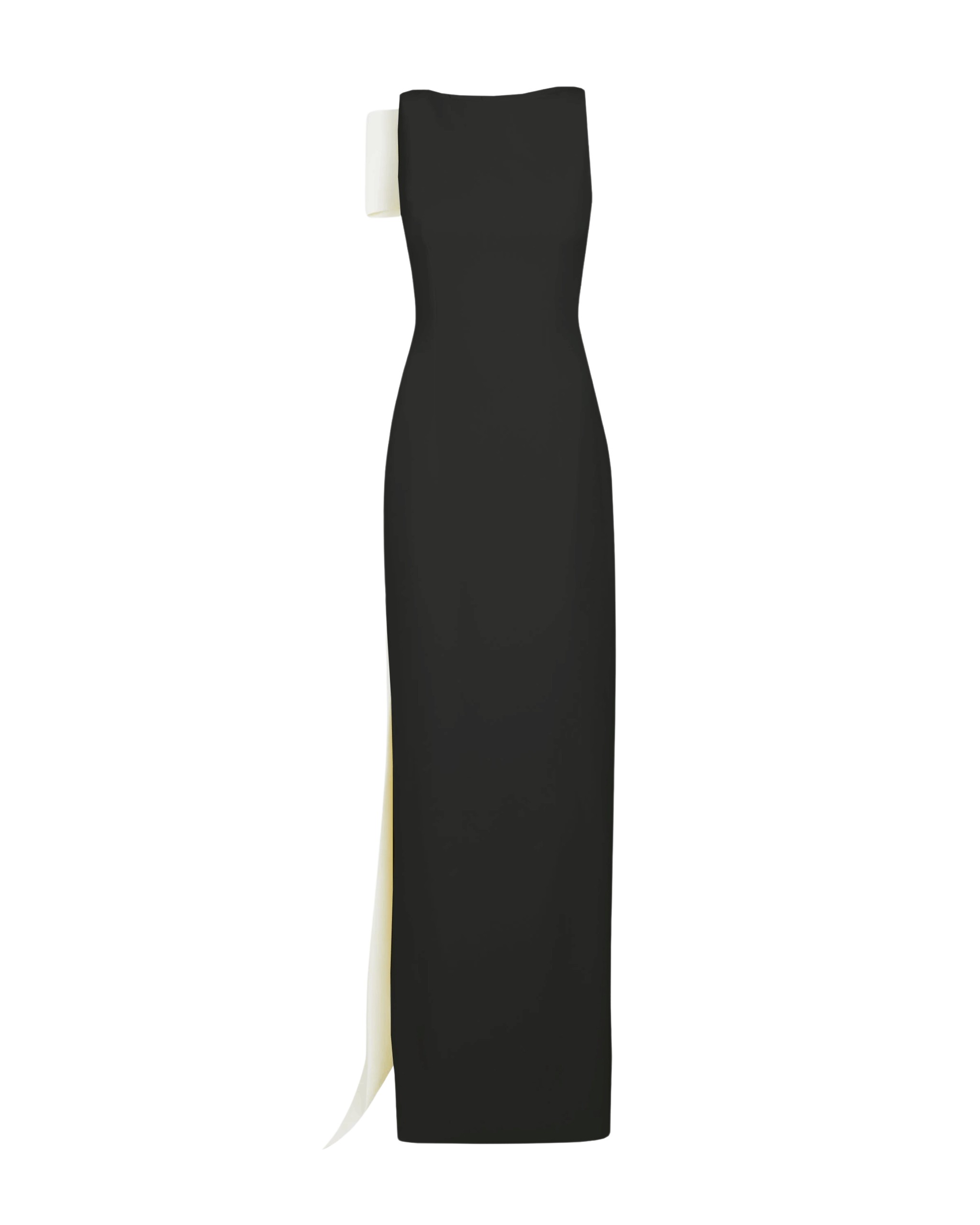 Safiyaa-Celestia-Black-Long-Dress-Coveti-scaled24049_nobg Celestia Black Long Dress - Image 1