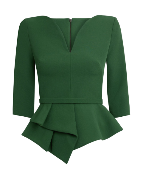 Dion Top in Moss Green