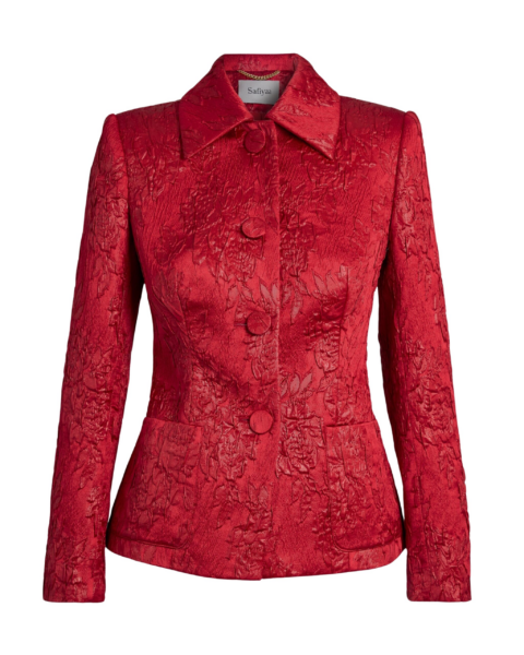 Flynn Jacket in Crimson
