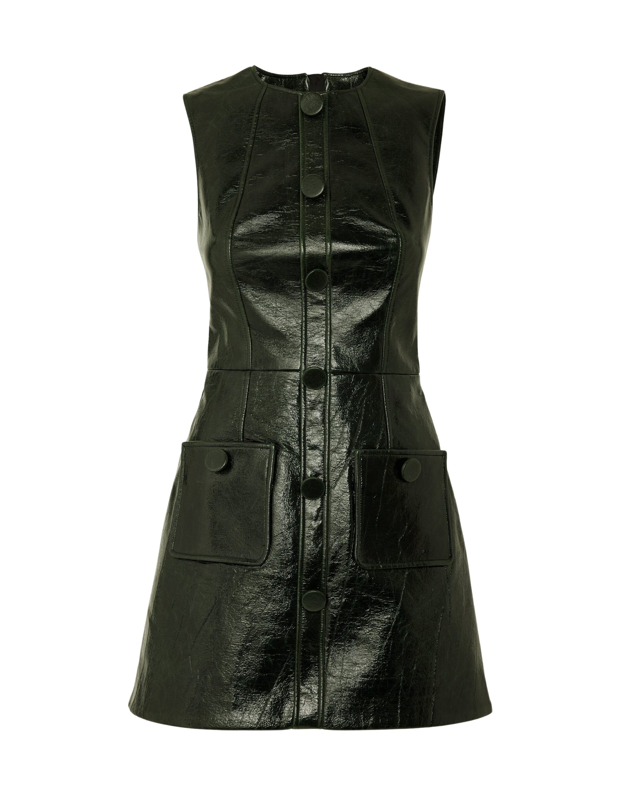 Safiyaa-Hunter-Mini-Dress-in-Collard-Green-Coveti-scaled90905_nobg Hunter Mini Dress in Collard Green - Image 1