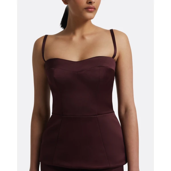 Kaori Top in Wine - Image 5