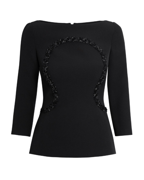 Rhys Top in Black