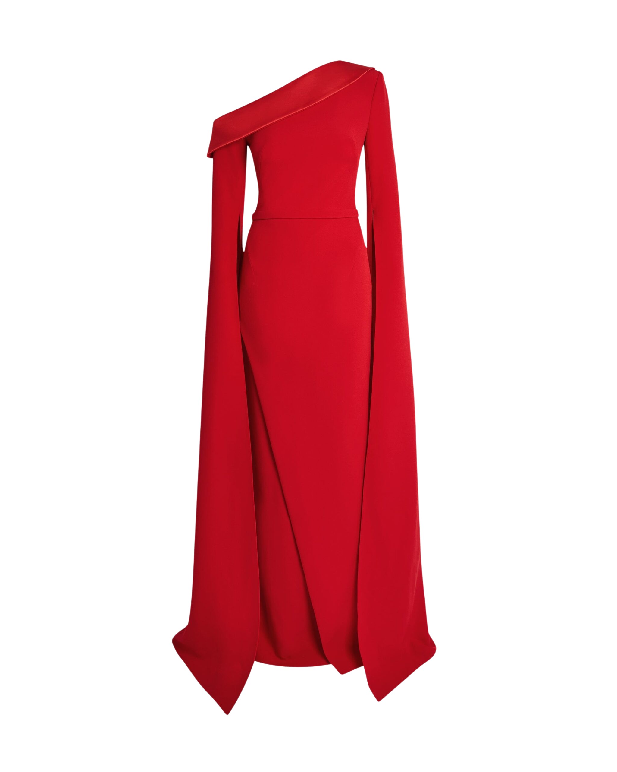 Safiyaa-Rinoa-Long-Dress-in-Cherry-Red-Coveti-scaled19111_nobg Rinoa Long Dress in Cherry Red - Image 1
