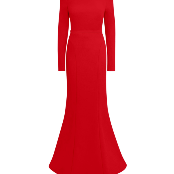 Rory Cherry Red Long Dress