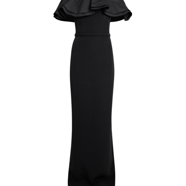Ryan Long Dress in Black