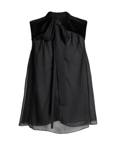 Terry Top in Black