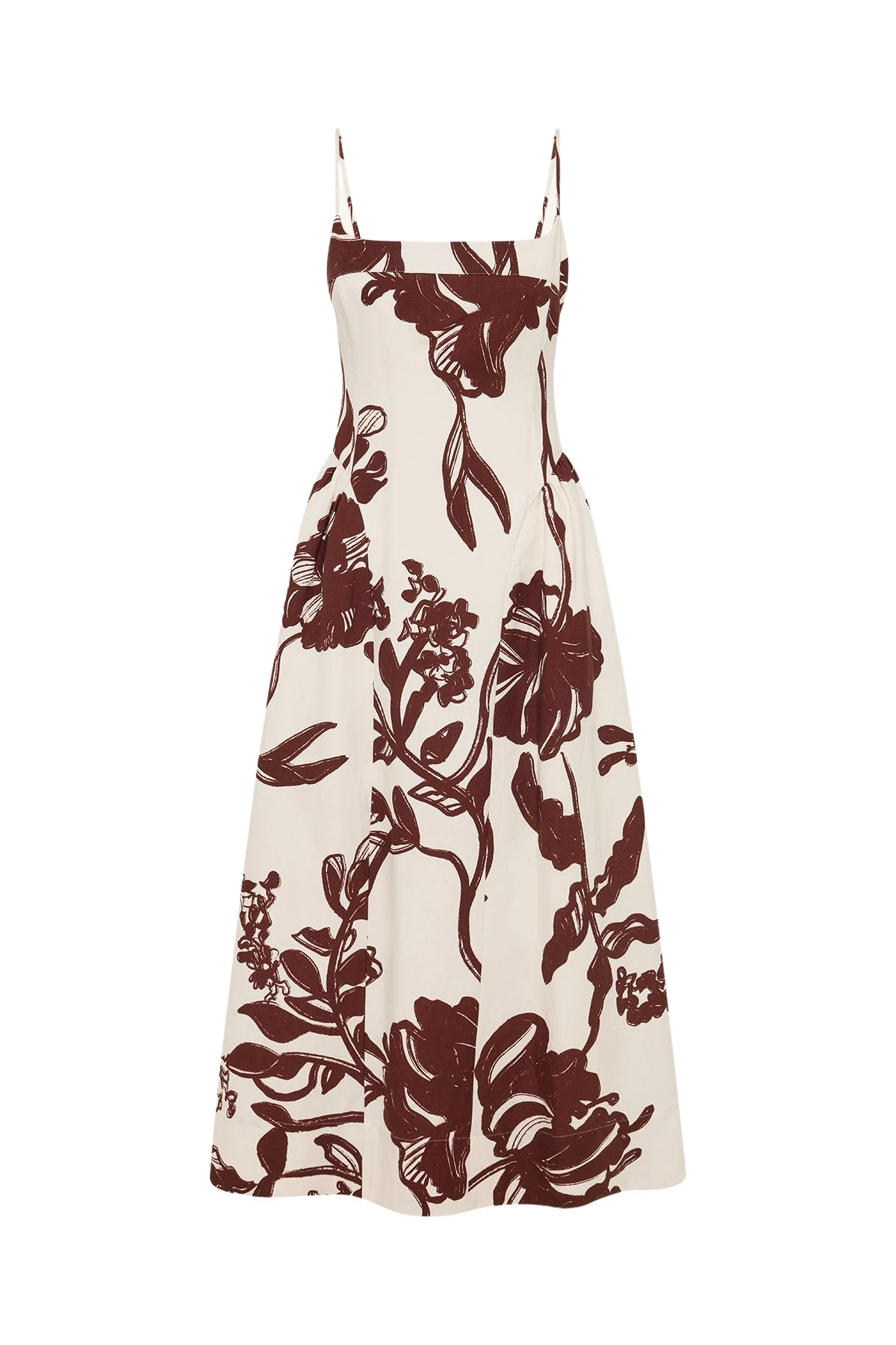 Shona-Joy-Emmett-Square-Neck-Panelled-Midi-Dress-2025-coveti68642_nobg Shona Joy Multicolour Dresses
