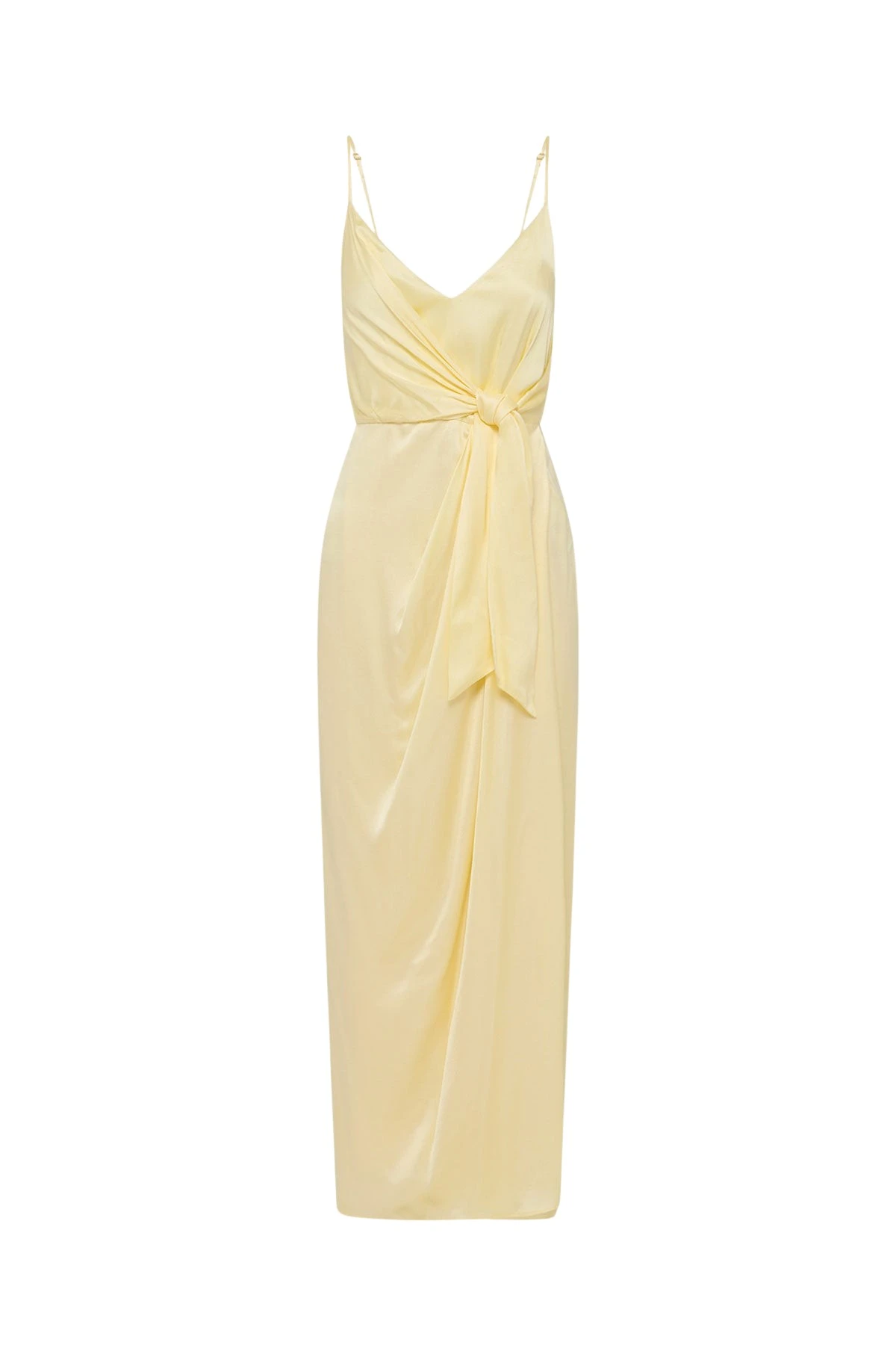 Shona-Joy-Lumiere-Tie-Front-Midi-Dress-Golden-Hour-2025-coveti79376_nobg Shona Joy Yellow Dresses