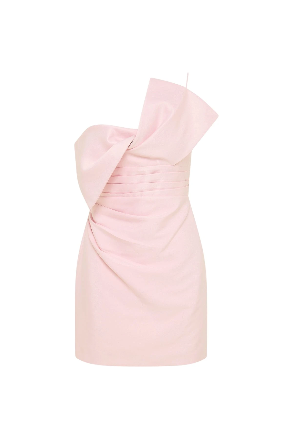 Shona-Joy-Otis-Twist-Knot-Mini-Dress-Fairyfloss-2025-coveti45025_nobg Shona Joy Pink Dresses