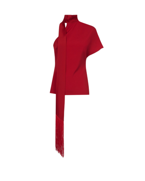 Taller Marmo feather dress – couture inspired evening gown available at Luxury Shoes 