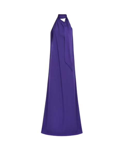 Taller Marmo feather dress – couture inspired evening gown available at Luxury Shoes 