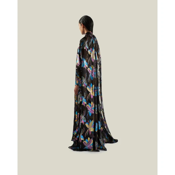 Taller Marmo kaftan dress with statement sleeves – designer fashion Luxury Shoes 
