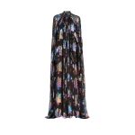 Taller Marmo feather dress – couture inspired evening gown available at Luxury Shoes 