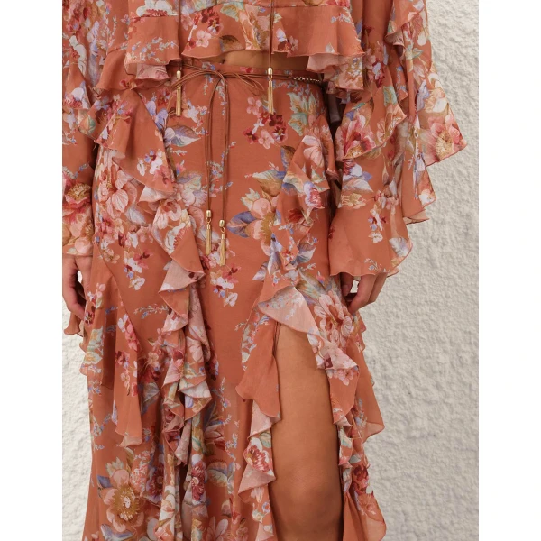 Elevate your elegance in this Zimmermann Skirts   from the 2025 resort wear edit