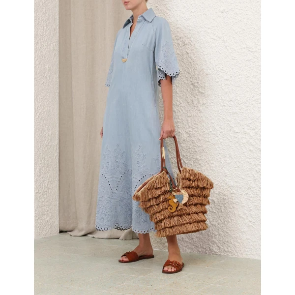 Elevate your elegance in this Zimmermann Dresses   from the 2025 resort wear edit