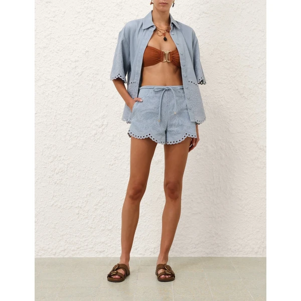 Elevate your elegance in this Zimmermann Tops   from the 2025 resort wear edit