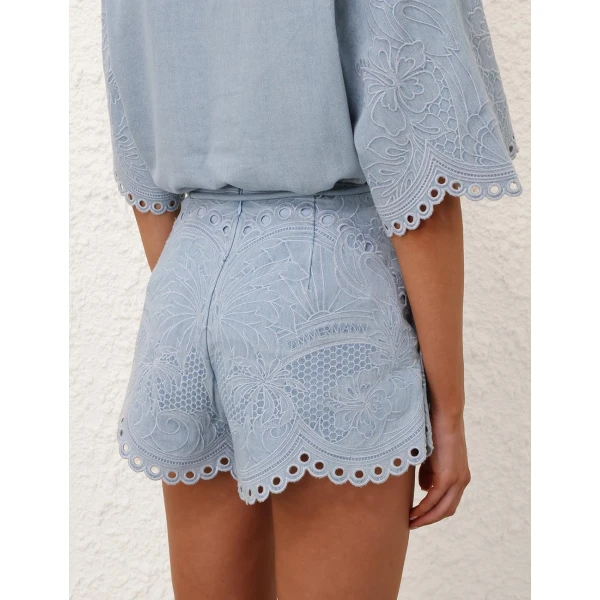 Elevate your elegance in this Zimmermann Shorts   from the 2025 resort wear edit