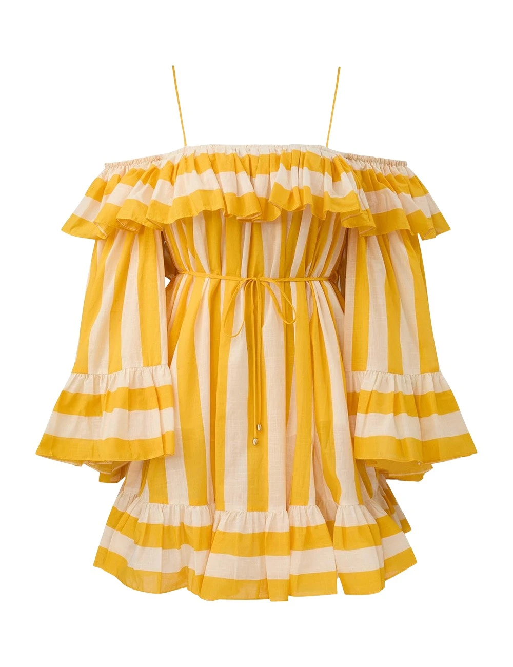 Zimmermann-Daylight-Stripe-Mini-Dress-2025-coveti86794_nobg Elevate your elegance in this Zimmermann Dresses from the 2025 resort wear edit