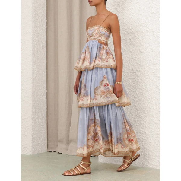 Elevate your elegance in this Zimmermann Dresses   from the 2025 resort wear edit