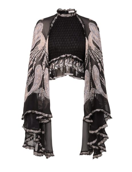 Elevate your elegance in this Zimmermann Tops   from the 2025 resort wear edit