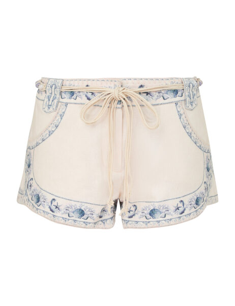 Elevate your elegance in this Zimmermann Shorts   from the 2025 resort wear edit