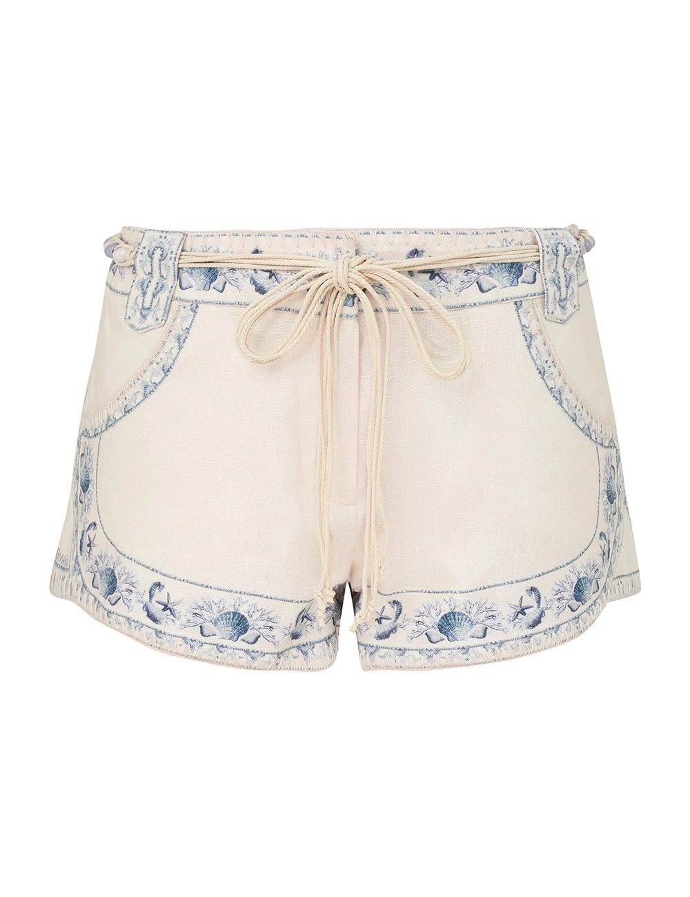 Zimmermann Wanderlust Micro Short | Ready to Wear 2025 Collection Luxury Shoes Elevate your elegance in this Zimmermann Shorts from the 2025 resort wear edit