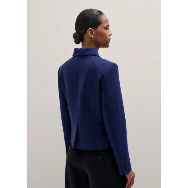 Italian Wool – luxury British Blue in Me and Em exclusively at Luxury Shoes 