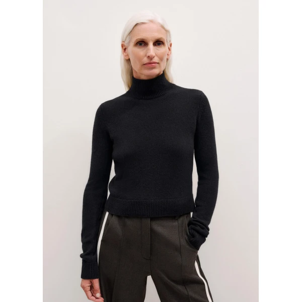 Cashmere – luxury British Black in Me and Em exclusively at Luxury Shoes 