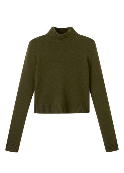 Me and Em High Neck Crop Sweater