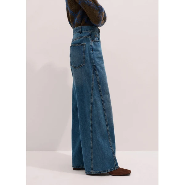 Midweight Denim – luxury British Blue in Me and Em exclusively at Luxury Shoes 