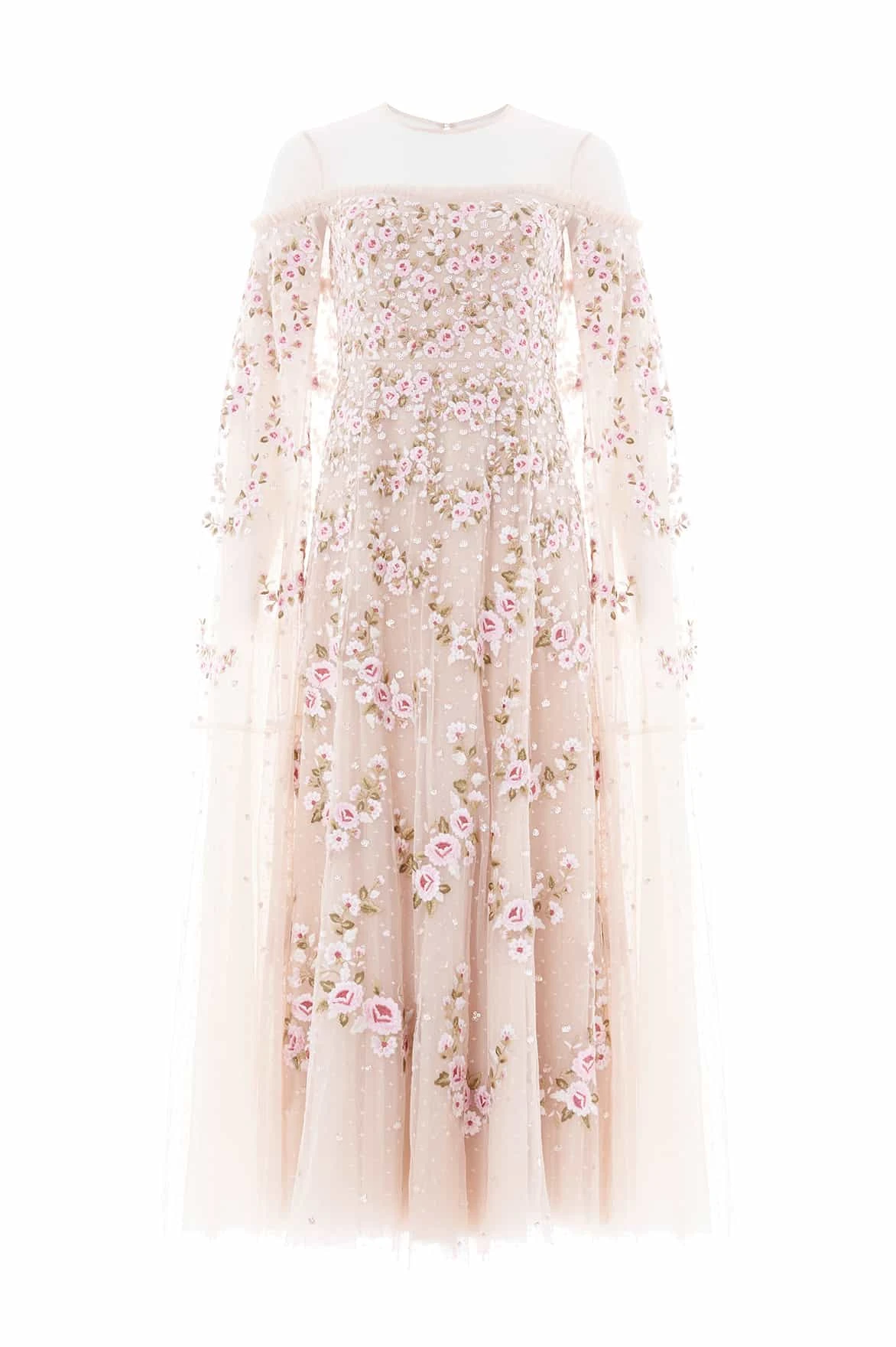 Needle & Thread Embellished Dress | Luxury Shoes Needle & Thread dress - romantic embellished tulle gown | Luxury Shoes