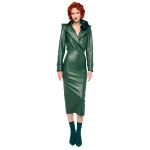 Norma Kamali Double Breasted Trench Bodysuit | Ready to Wear Collection Luxury Shoes Elevate your elegance in this Norma Kamali from the resort wear edit