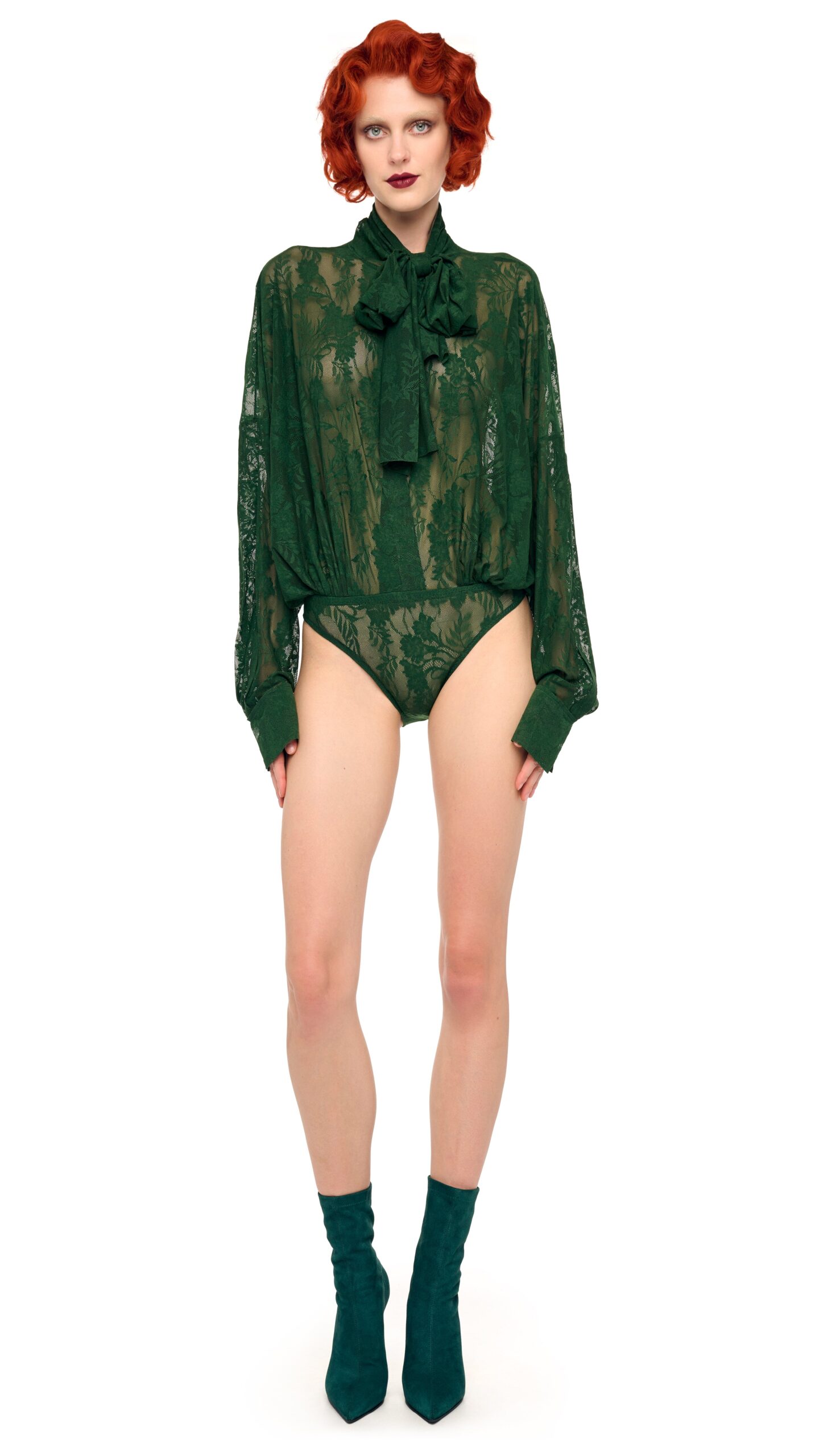 Norma Kamali Super Os Bf Nk Shirt Bodysuit W/ Bow | Ready to Wear Collection Luxury Shoes Elevate your elegance in this Norma Kamali from the resort wear edit