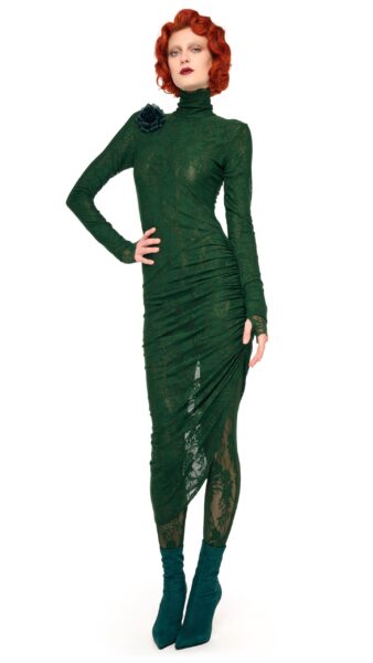 Elevate your elegance in this Norma Kamali  from the resort wear edit