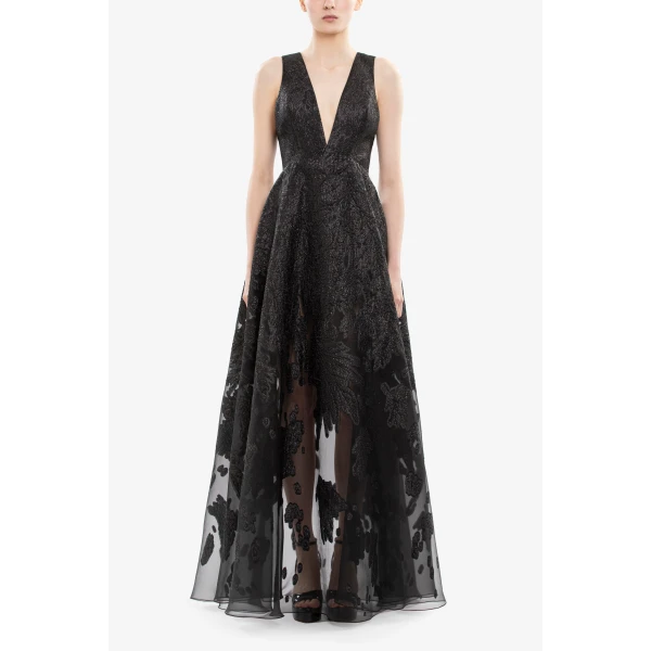 Saiid Kobeisy Brocade Dress