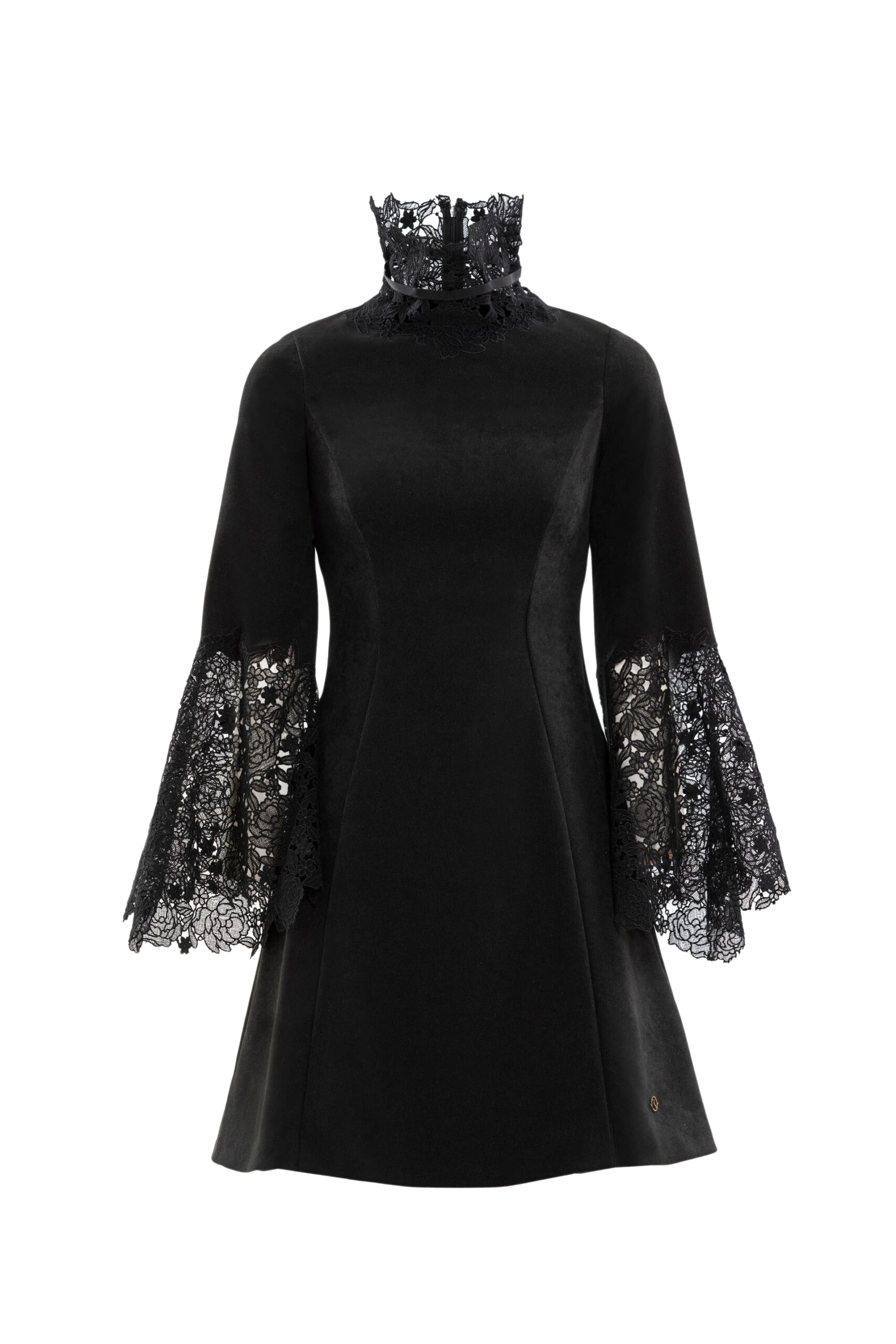 Saiid-Kobeisy-High-neck-short-lace-dress-2025-coveti-scaled75393_nobg Saiid Kobeisy High neck short lace dress