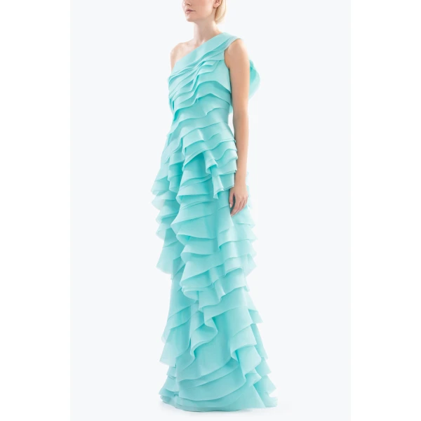 Saiid Kobeisy Layered organza dress