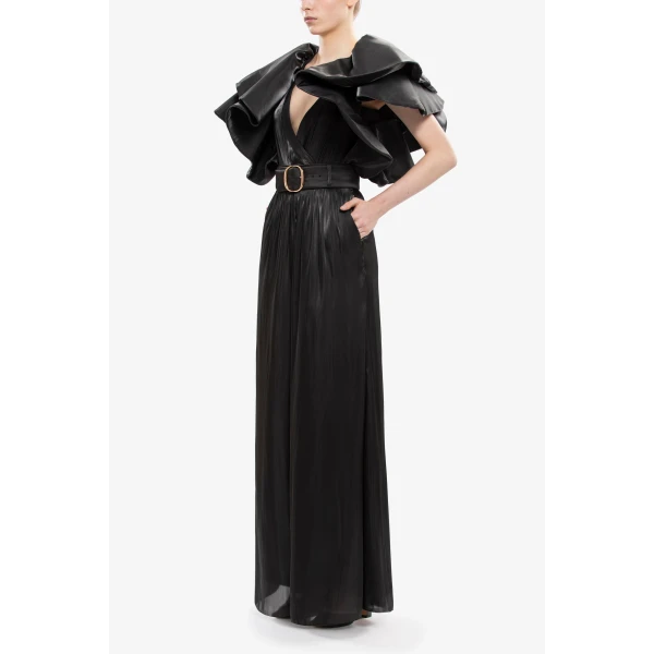 Saiid Kobeisy Ruffled bodysuit