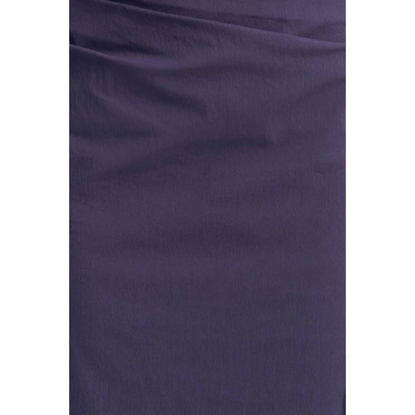 Campbell Ruffle Draped Maxi Dress - Midnight - Image 9