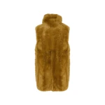 Yves-Salomon-Long-reversible-gilet-in-Toscana-lambskin80385_nobg Woman wearing Yves Salomon shearling fur coat – luxury outerwear at Luxury Shoes
