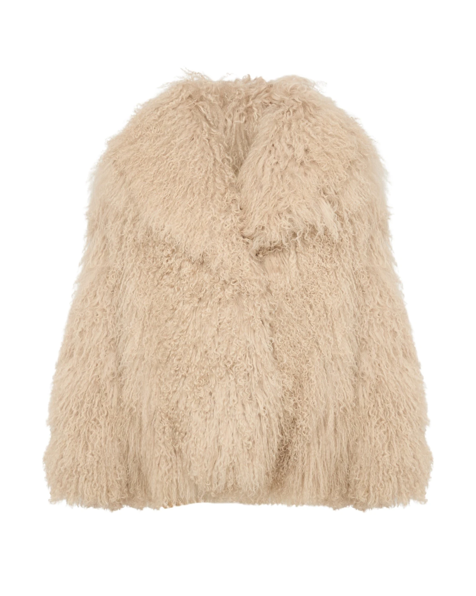 Yves-Salomon-Oversized-Mongolian-lamb-jacket87808_nobg Woman wearing Yves Salomon shearling fur coat – luxury outerwear at Luxury Shoes