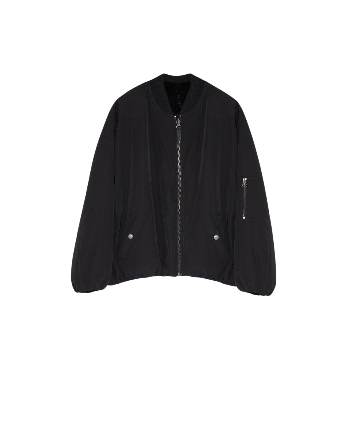 Yves-Salomon-Reversible-bomber-jacket-in-water-repellent-technical-fabric-and-long-haired-mink-678937_nobg Woman wearing Yves Salomon shearling fur coat – luxury outerwear at Luxury Shoes