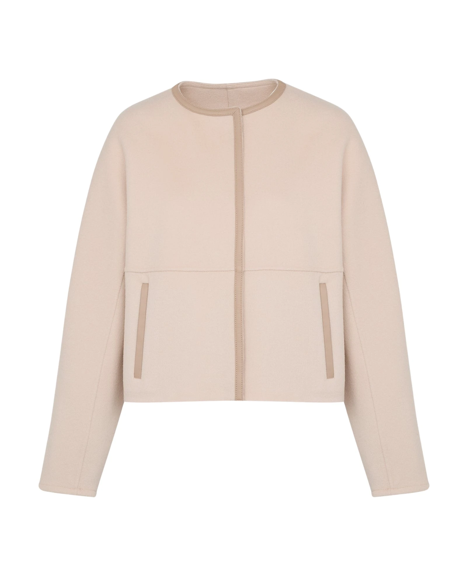 Yves-Salomon-Short-cashmere-mix-wool-jacket26924_nobg Woman wearing Yves Salomon shearling fur coat – luxury outerwear at Luxury Shoes