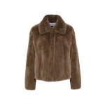 Yves-Salomon-Short-jacket-in-long-haired-mink-fur79001_nobg Woman wearing Yves Salomon shearling fur coat – luxury outerwear at Luxury Shoes
