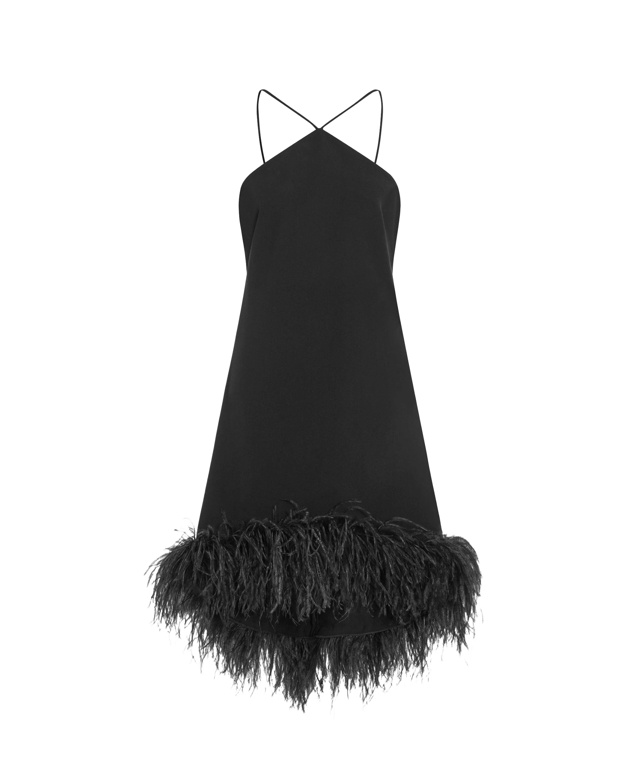 16Arlington-Addy-Mini-Dress-In-Crepe-coveti38342_nobg Elevate your elegance in this 16Arlington from the luxury feather dress edit
