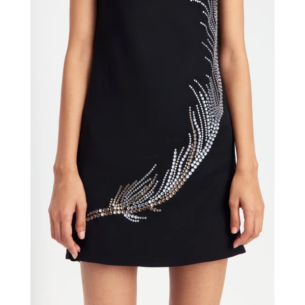 Elevate your elegance in this 16Arlington  from the luxury feather dress edit