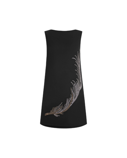 Elevate your elegance in this 16Arlington  from the luxury feather dress edit