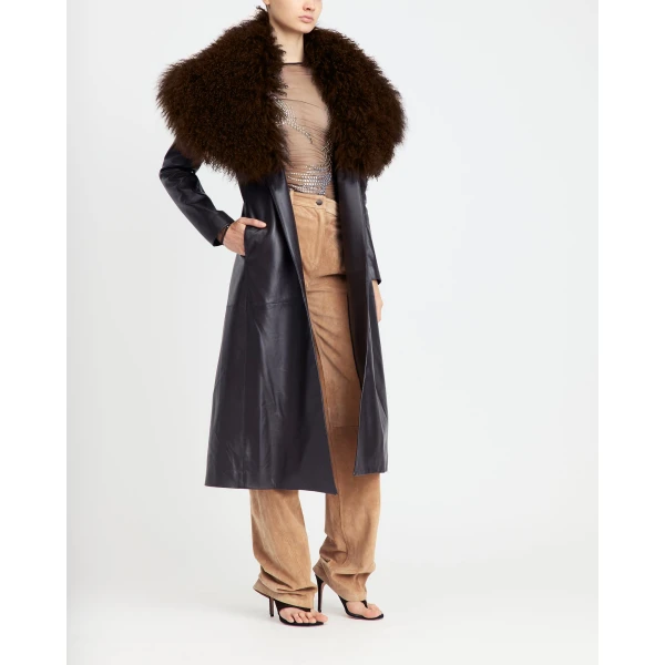 Elevate your elegance in this 16Arlington  from the luxury feather dress edit