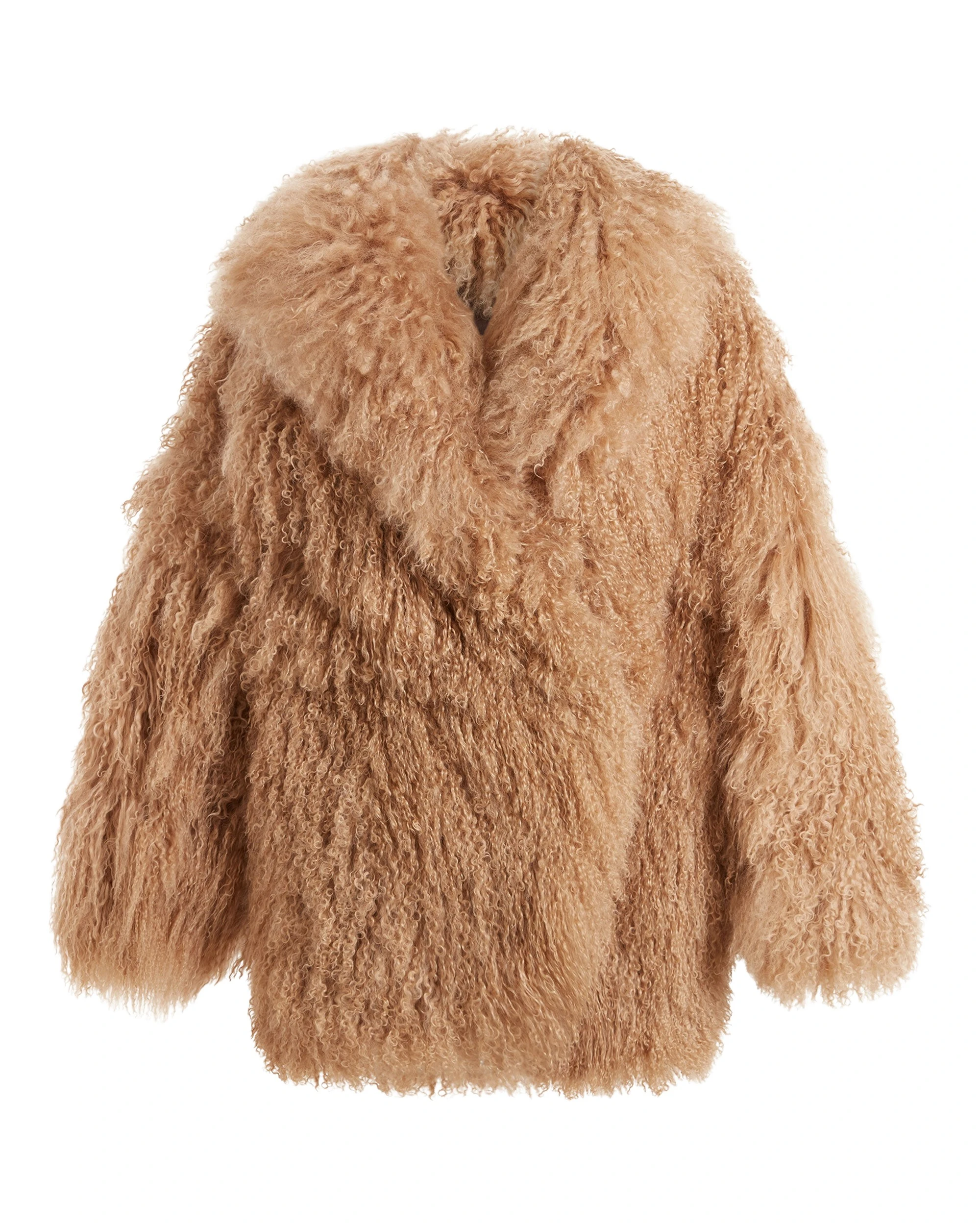 16Arlington-Maryam-Coat-In-Mongolian-Shearling-coveti68222_nobg Elevate your elegance in this 16Arlington from the luxury feather dress edit