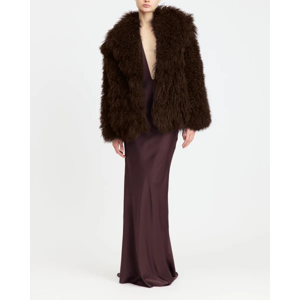 Elevate your elegance in this 16Arlington  from the luxury feather dress edit